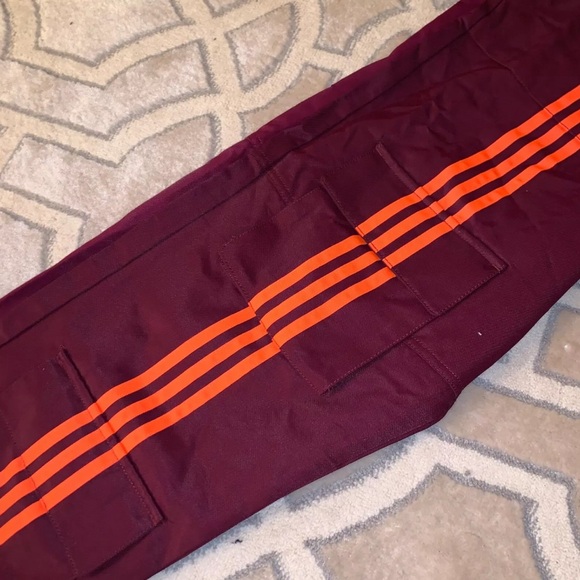 IVY PARK Adidas Satin Twill Burgundy Gorpcore Jumpsuit Size XL - Picture 6 of 11